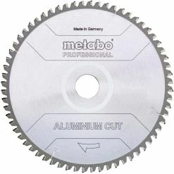 Metabo Kreissägeblatt Aluminium Cut, 628448000, 305 X 30mm, 84 Zähne, Für Aluminium