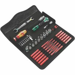 Wera Schraubendreher-Set Kraftform Kompakt W 1, 35-teilig, Schlitz, Kreuz, Torx, Innensechskant