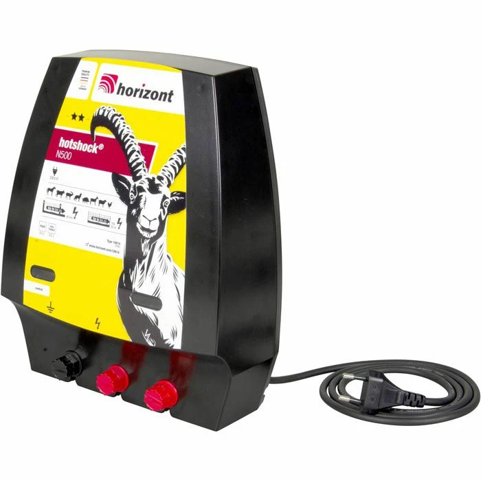 Horizont Weidezaungerät Hotshock A500 / N50, 10614, 230V Netzgerät, Bis 45km Zaunlänge 3 Horizont Weidezaungerät Hotshock A500 / N50, 10614, 230V Netzgerät, Bis 45km Zaunlänge – Bild 3