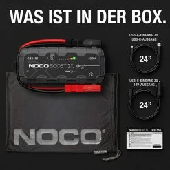 NOCO Starthilfegerät Boost X GBX155, 12V, 4250A, Auto, Diesel & Motorrad, Powerbank, 2100mAh -Infactory shop 27d1fae06ac8dd0f390099827010be8653809efb starthilfegeraet noco boost x gbx155 12v