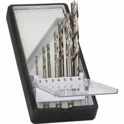 Bosch Bohrer Robust Line, 2607019923, 7-teiliges Set, 2-8mm, Holzbohrer