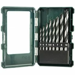 Metabo Bohrer 626705000, 8-teiliges Set, Holzbohrer