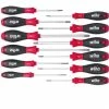 Wiha Schraubendreher-Set SoftFinish, 302HK12, 12-teilig, Schlitz, Kreuzschlitz, Torx