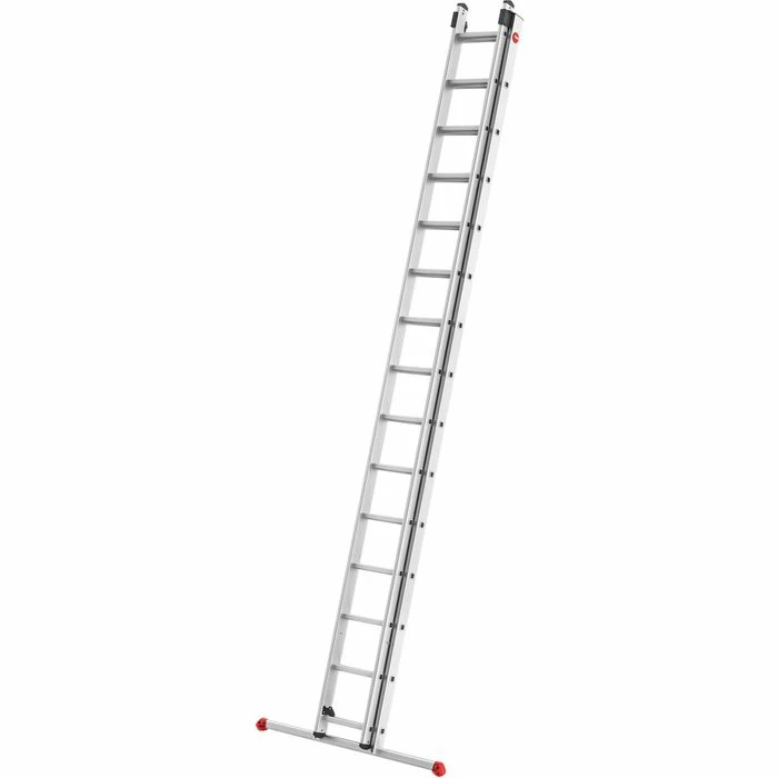 Hailo Schiebeleiter ProfiStep Duo, 2 X 15 Sprossen, Aluleiter, 2-teilig, Arbeitshöhe: 8,39 M 3 Hailo Schiebeleiter ProfiStep Duo, 2 X 15 Sprossen, Aluleiter, 2-teilig, Arbeitshöhe: 8,39 M – Bild 3
