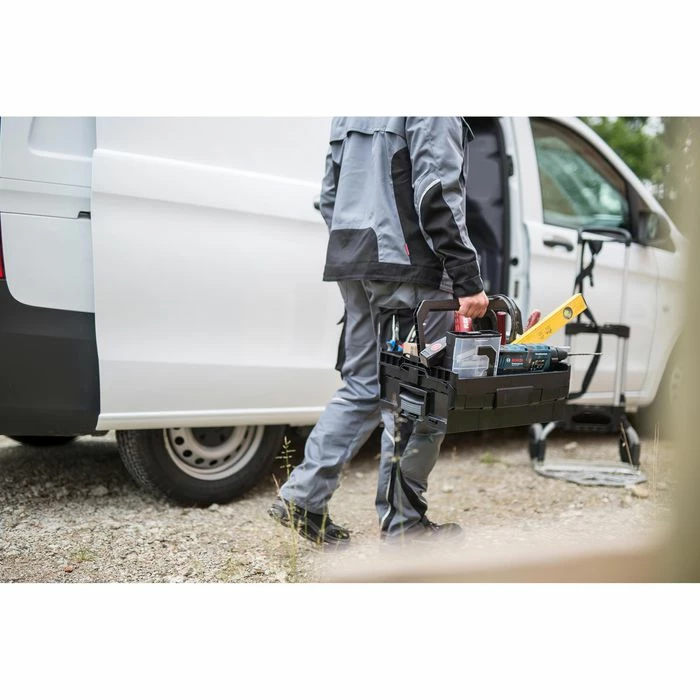 Bosch-Sortimo Werkzeugkoffer LT-BOXX 170, Leer, Kunststoff, Schwarz 2 Bosch-Sortimo Werkzeugkoffer LT-BOXX 170, Leer, Kunststoff, Schwarz – Bild 2