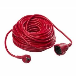 AS SCHWABE As-Schwabe Verlängerungskabel 15m Rot Strom