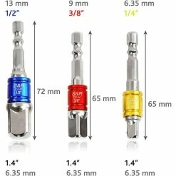 S&R Stecknuss-Adapter 460322007, Set, Vergrößerungs- Und Reduzieradapter, 7-teilig -Infactory shop 51f2a52ab819375324092fc831aeb3daf4a614a6 stecknuss adapter sundr 460322007 set