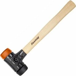 Wiha Hammer 83238030, 26611, Ø 30mm, Safety, Schonhammer, Mit Hickorystiel, 306g