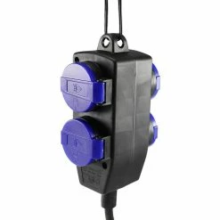 Chilitec Strom-Verlängerungskabel, 5m, 4 X Schutzkontakt, Außen IP44 -Infactory shop 69907dee80c7425c5d63aba2f014eb4fdd1cd0ed strom verlaengerungskabel chilitec