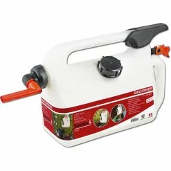 Birchmeier Benzinkanister Rapidon 6, 6011-X1-0211, Kunststoff, Mit Ausgießer, Transparent, 6 Liter