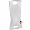 Relaxdays Wasserkanister Faltbar, Kunststoff, Mit Ablasshahn, Transparent, 10 Liter