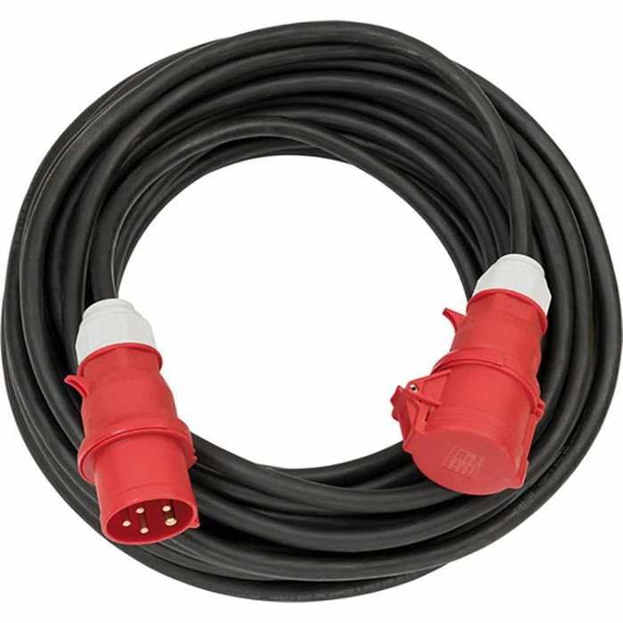 Brennenstuhl Strom-Verlängerungskabel 1168500, 25m, CEE 400 V, 32 A, Gummi, Außen, 4 Mm² 1 Brennenstuhl Strom-Verlängerungskabel 1168500, 25m, CEE 400 V, 32 A, Gummi, Außen, 4 Mm²