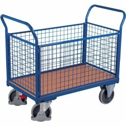 VARIOfit Transportwagen Vierwandwagen Sw-700.401, 1000 X 650mm, Tragkraft 500kg