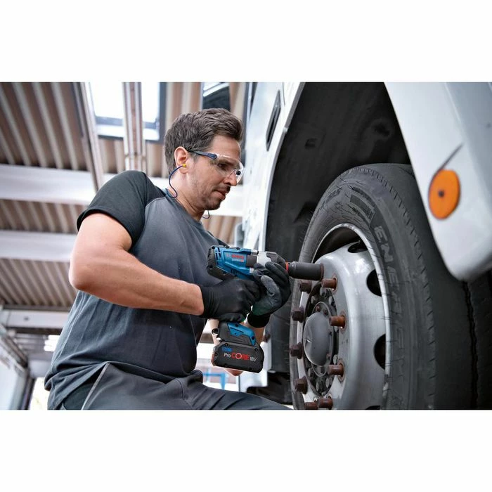 Bosch Akku-Schlagschrauber GDS 18V-1050 HC, 1050Nm, 18V, Mit Bluetooth-Modul Und Koffer + GRATIS Prämie 2 Bosch Akku-Schlagschrauber GDS 18V-1050 HC, 1050Nm, 18V, Mit Bluetooth-Modul Und Koffer + GRATIS Prämie – Bild 2