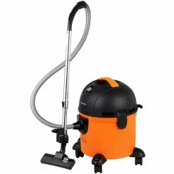 Deuba Nass-Trockensauger Orange, 15 Liter, 1200 Watt