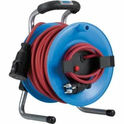 HEDI Kabeltrommel Primus Gerätekabeltommel, 40m, Außen, IP44, 1-fach