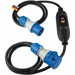 AS SCHWABE As-Schwabe Strom-Verlängerungskabel 45224, 3m, CEE 230 V, 16 A, 2,5 Mm², PRCD, Außen IP44