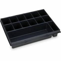 Bosch-Sortimo Einlage Kleinteileeinsatz I-BOXX 72, Tiefziehteil Mit 14 Mulden, Universell Nutzbar