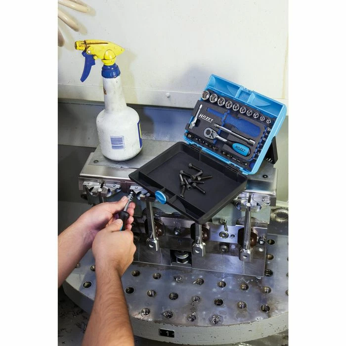 Hazet Werkzeugkoffer Werkzeugkasten 165-S, Leer, Für Safety-Insert-System 4 Hazet Werkzeugkoffer Werkzeugkasten 165-S, Leer, Für Safety-Insert-System – Bild 4