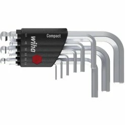 Wiha Sechskantschlüssel 369KH9, 40410, Set, 9-teilig, 1,5 - 10mm, Im Compact Halter