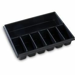 Bosch-Sortimo Einlage Kleinteileeinsatz I-BOXX 72, Tiefziehteil Mit 7 Mulden, Universell Nutzbar