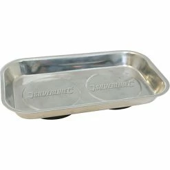 Silverline Magnetschale 868812, 150 X 225mm, Edelstahl Mit Magnet