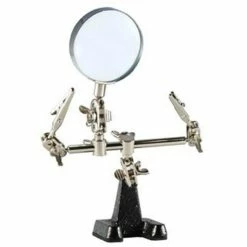 Weller Löthilfe Dritte Hand, Wlacchhb02, Lupe, 2 Greifer