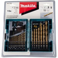 Makita Bohrer HSS TiN, B-67795, 19-teiliges Set, 1,5-10 Mm, HSS-Metallbohrer -Infactory shop ca6881463de05600150ec87b52bd8ec7dda61f07 bohrer makita hss tin b 67795