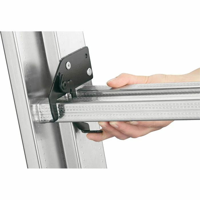 Hailo Schiebeleiter ProfiStep Duo, 2 X 15 Sprossen, Aluleiter, 2-teilig, Arbeitshöhe: 8,39 M 6 Hailo Schiebeleiter ProfiStep Duo, 2 X 15 Sprossen, Aluleiter, 2-teilig, Arbeitshöhe: 8,39 M – Bild 6