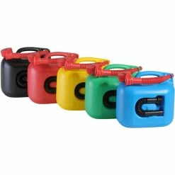 Hünersdorff Benzinkanister Premium 800500, Kunststoff, Mit Auslaufrohr, Rot, 5 Liter -Infactory shop d7450974ca658f20181fc4d95ab97104c905891e benzinkanister huenersdorff premium 800500
