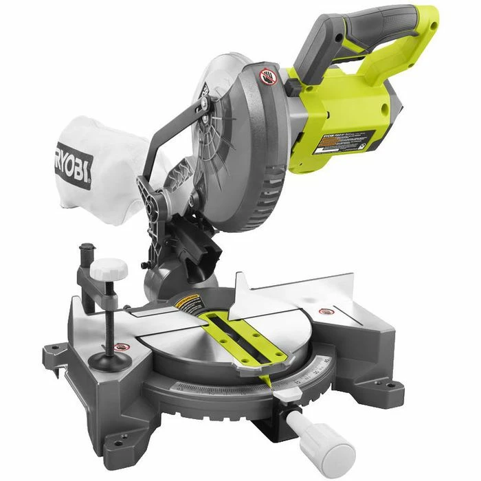 Ryobi Kapp-Gehrungssäge EMS190DCL, Akku, 18 V, Schnittleistung Bis 108mm 1 Ryobi Kapp-Gehrungssäge EMS190DCL, Akku, 18 V, Schnittleistung Bis 108mm