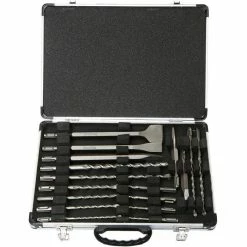 Makita Bohrer D 19180, SDS+, 17-teiliges Set, Steinbohrer Und Meißel