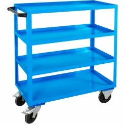 ADB Tischwagen 21098, Mit 40 Mm Randhöhe, 4 Etagen, Tragkraft 450kg, 990 X 490 Mm