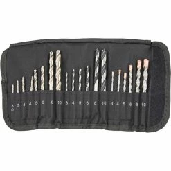 Metabo Bohrer Bohrersortiment 626729000, 20-teiliges Set, Metall, Holz, Steinbohrer