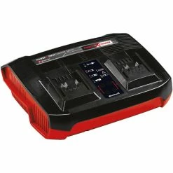 Einhell Werkzeugakku-Ladegerät X-Twincharger 3A, Für 2x 18,0V Schiebeakkus