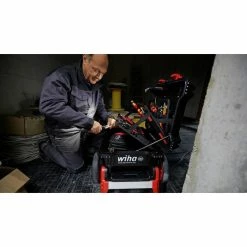 Wiha Werkzeugkoffer Set XXL III Electric, 44128, 100-teilig, Im Kunststoff Klappkoffer -Infactory shop fad1d4b49c1dcb07eb58127d7da9f5082c7c27ab werkzeugkoffer wiha set xxl iii electric 44128