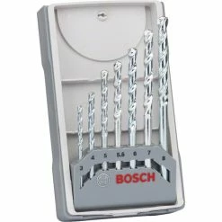 Bosch Bohrer CYL-1, 2607017035, 7-teiliges Set, 3-8 Mm, Stein, Für Schlagbohrer -Infactory shop fda5aab9f08b784bc1d1414ac8fb3cb7250da8ba bohrer bosch cyl 1 2607017035
