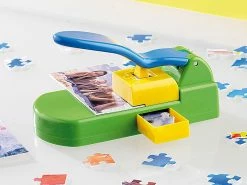Your Design Puzzlemaschine:Puzzle-Stanzer Inkl. 10 Selbstklebende Basis-Kartons 10x15 -Infactory shop nc1229 2