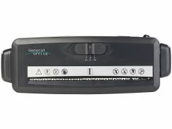 General Office Papierschredder:Aktenvernichter-Aufsatz Für Runde & Eckige Papierkörbe -Infactory shop nc3397 2