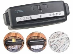 General Office Papierschredder:Aktenvernichter-Aufsatz Für Runde & Eckige Papierkörbe