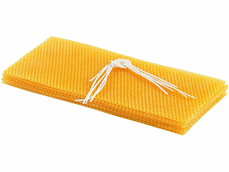 Your Design Bienenwachsplatten:6 Bienenwachs-Platten Zum Kerzen-Gestalten, 300 X 133 Mm 4 Your Design Bienenwachsplatten:6 Bienenwachs-Platten Zum Kerzen-Gestalten, 300 X 133 Mm – Bild 4