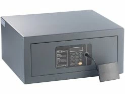 Xcase Schranktresor:Notebook-Stahlsafe Mit Digitalem Code-Schloss, LED-Display, 22 Liter -Infactory shop nx1271 1