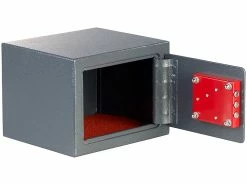 Xcase Safe:Kompakter Stahlsafe Mit 2 Doppelbart-Schlüsseln, 5 Liter -Infactory shop nx1373 4