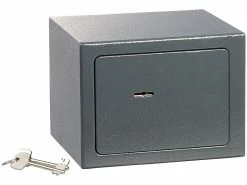 Xcase Safe:Kompakter Stahlsafe Mit 2 Doppelbart-Schlüsseln, 5 Liter -Infactory shop nx1373 5