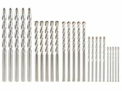 AGT Steinbohrerset:Beton-Bohrer-Set Für Akkuschrauber, Je 5x In 3/4/5/6/8 Mm