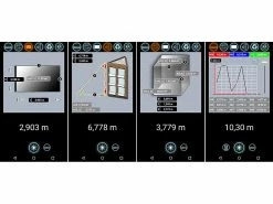 AGT Lasermessgerät:Laser-Entfernungsmesser Mit LCD & Bluetooth, Messbereich 5 Cm - 30 M -Infactory shop nx3234 11