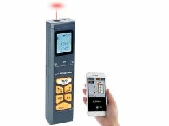 AGT Lasermessgerät:Laser-Entfernungsmesser Mit LCD & Bluetooth, Messbereich 5 Cm - 30 M