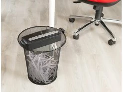 General Office Aktenschredder:Aktenvernichter Für 6 Blatt A4 Und Karten, Streifenschnitt, 8 Liter -Infactory shop nx3360 6