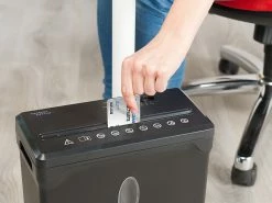 General Office Schredder:Sicherheits-Karten- & Aktenvernichter Mit Micro-Cut, Bis DIN A4, 10 L -Infactory shop nx3361 6