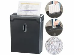General Office Schredder:Sicherheits-Karten- & Aktenvernichter Mit Micro-Cut, Bis DIN A4, 10 L